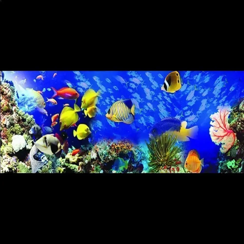ACQUARIUM DIAMOND Painting 180 cm long!